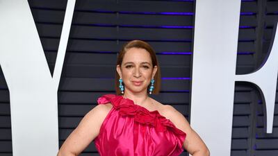 Maya Rudolph arrives at the 2019 Vanity Fair Oscar Party. AP