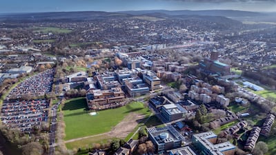 The former University of Surrey student, 21, was arrested after a security guard was shot on campus with a crossbow. Getty images