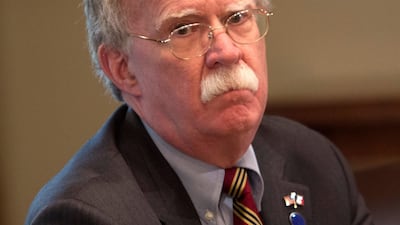 US National Security Advisor John Bolton said the United States is looking to a “Libya model” in pursuing nuclear disarmament talks with North Korea. Chris Kleponis / EPA