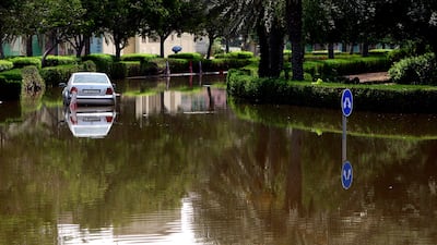 The flood damage was caused when a large water main burst at 10pm on Thursday night.