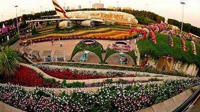 The vision unveiled by UAE leaders imagines a bright future for the country. AFP