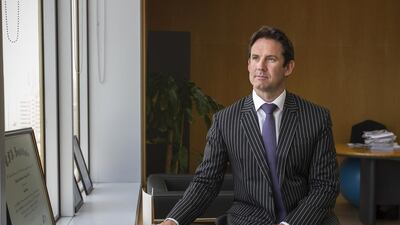 Mark Watts got his start in investing using money from his boyhood paper route. Mona Al Marzooqi / The National