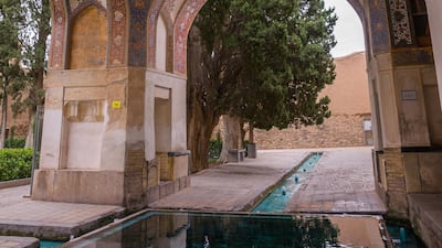 Shotor Galou-e-shah Abbasi in Fin Garden, Isfahan Province, Kashan, Iran. Reuters