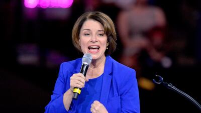 Minnesota Senator Amy Klobuchar has put herself out of contention as the Democratic party's vice presidential candidate in the November 2020 election. AFP