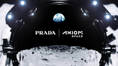 Prada announced a partnership with Axiom Space in 2023 to develop spacesuits for a Nasa mission to the Moon. Photo: Prada