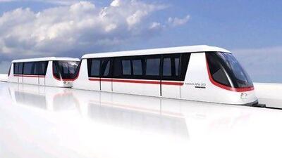 Bombardier Transportation, which will operate the Saudi tram system for four years after its scheduled completion in 2014, will provide 10 of its Innovia trams to Riyadh. Courtesy Bombardier Transportation
