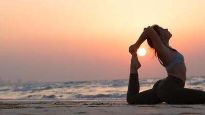 Join the sunset yoga class at Asia de Cuba on Monday nights then have a detox dinner afterwards, as part of the Yoga Supper Club. Courtesy Bodytree