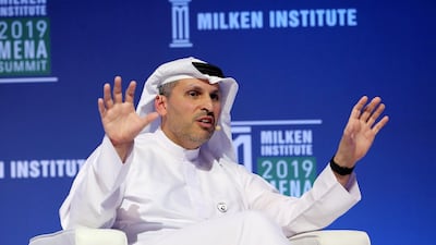 Khaldoon Al Mubarak, Mubadala group chief executive and managing director. Pawan Singh / The National