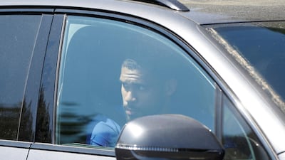 Chelsea's Ruben Loftus-Cheek leaves Cobham Training Centre on Thursday. Reuters