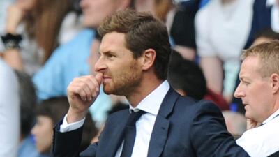 Tottenham Hotspur's manager Andre Villas-Boas looks on during the Premier League encounter with Norwich City at White Hart Lane. Olly Greenwood/AFP