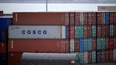 Abu Dhabi Ports, a regional trading hub, has signed a partnership with Cosco, China’s largest shipping company, to build new terminals to support the expected increased flow of trade along the China's Belt & Road initiative maritime routes. Vincent West / Reuters