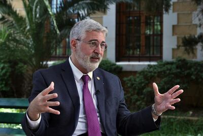 Fadlo Khuri, President of American University of Beirut (AUB). AP