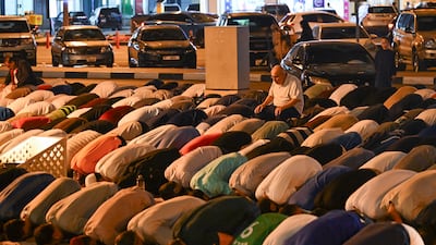 Taraweeh prayers attract a large number of worshippers
