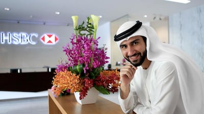 Marwan Mahmood Mohammad Hadi, the head of branch network at HSBC, was a graduate of the HSBC Leadership Programme. Ravindranath K / The National