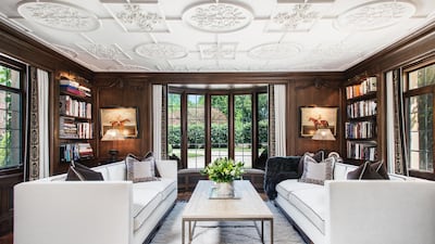 Designer Tommy Hilfiger has put his historic Connecticut home on the market. Courtesy Sotheby's International Realty