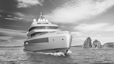 Admiral is a 72-metre mega-yacht created by Giorgio Armani and The Italian Sea Group. All photos: Armani
