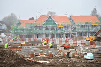 A housing development in Burslem, Staffordshire. Getty Images