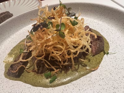 Encore St Germain des pres (Dh210) at Le Bistro by Salmontini. Phil Johnson / The National