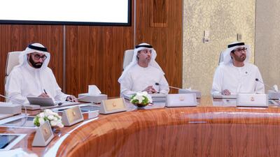 The meeting was attended by Dr Sultan Al Jaber, Minister of Industry and Advanced Technology and managing director and group chief executive of Adnoc