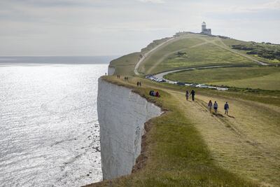 The Seven Sisters cliffs in England. The limitations of any island, including the British Isles, are set by the sea but the sea also presents possibilities. Getty Images