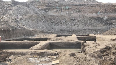 Excavating the ancient city of Heliopolis isn’t your stereotypical dig. At one archeological site, workers had to remove trash that was 13-metres deep before they could start on the dirt. Photo Courtesy of Dietrich Raue