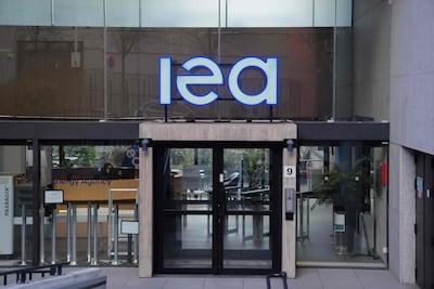 International Energy Agency (IEA) headquarters in Paris. AFP