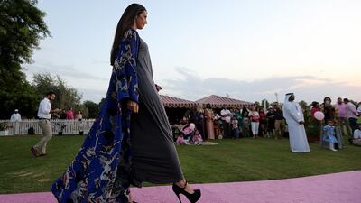 The event also carried a healthy living message and trainers from Abu Dhabi Country Club were on hand to involve people in taster fitness classes and games such as battle ropes and jumping games.