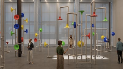 Echoes of Nature by Yuri Suzuki will be on show at Concrete at Alserkal Avenue during the Quoz Art Fest. Photo: Alserkal Avenue