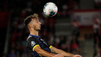 Kosovo's Leart Paqarada in action. Reuters