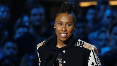 Lena Waithe accepts the Trailblazer Award Reuters