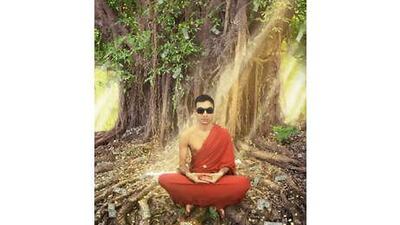 A work by Sameer Reddy at the XVA Gallery's summer collection.