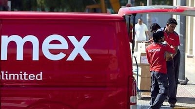 Courier company Aramex climbed 1 per cent. Silvia Razgova / The National