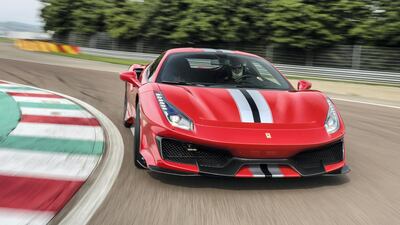 It is the most powerful V8 Ferrari of all-time. Ferrari