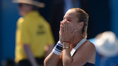 Dominika Cibulkova advanced to her first Grand Slam final on Thursday. Greg Wood / AFP