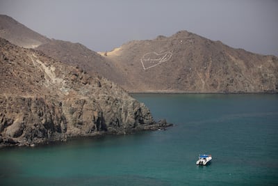 The Khorfakkan coastline. Photo: Sarah Dea/The National