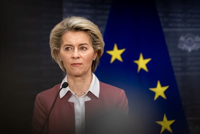 European Commission President Ursula von der Leyen spoke about the EU's hydrogen plans on Monday. AFP