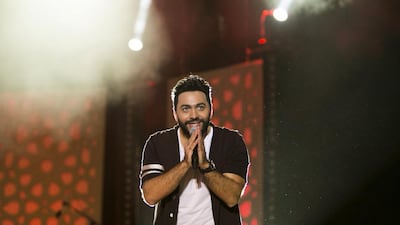 Egyptian singer Tamer Hosny’s upcoming drama Tisbah Ala Kheir will be released during Eid. Courtesy Youniss Hamiddine