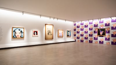 Warhol's work is being exhibited in Saudi Arabia for the first time. Photo: Arts AlUla / The Andy Warhol Foundation for the Visual Arts