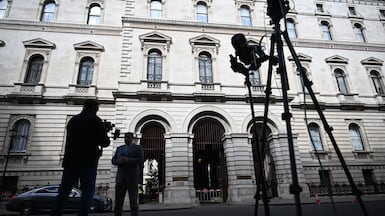 The Foreign, Commonwealth and Development Office in London. Hamish Falconer has been appointed Minister for Intergovernmental Relations and European Relations. AFP