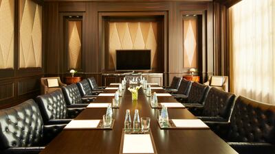 The hotel's sales team is concentrated on making relationships with the booking planners from the big corporations in Abu Dhabi.