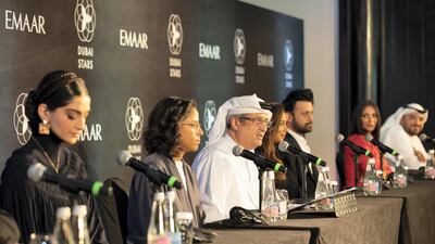 Sonam Kapoor was among the celebrities at the launch of the Dubai Stars at the Palace Downtown. Antonie Robertson / The National