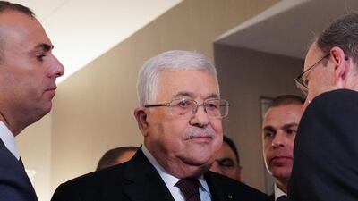 Palestinian leader Mahmoud Abbas issued a decree to allow people to freely express political opinions. AFP