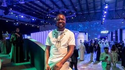 Malawian inventor William Kamkwamba shared his story in Sharjah this week. Antonie Robertson / The National