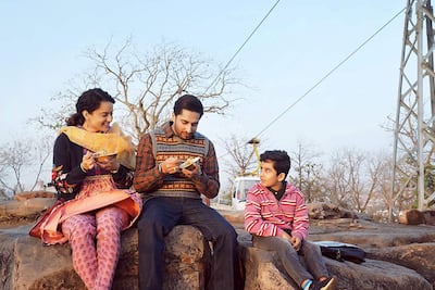 Kangana Ranaut, left, and Jassi Gill in 'Panga' (2020). IMDb