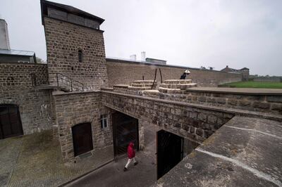 The site of a Nazi concentration camp in Mauthausen, northern Austria. AFP