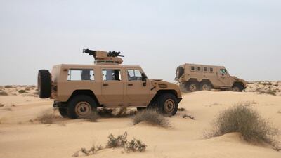 The UAE has integrated its defence industry assets under one entity called Emirates Defence Industries Company to create 'synergies and cost effectiveness'. Delores Johnson / The National