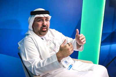 Kareem Shahin, M42’s chief executive of Digital Health Solutions Platform. Victor Besa / The National
