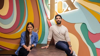 Fix founders Sarah Hamouda and Yezen Alani. Photo: Fix Dessert Chocolatier