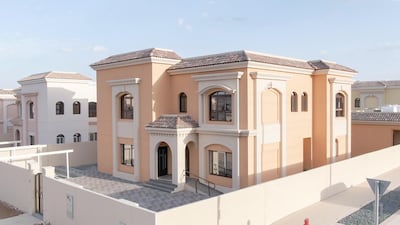 A villa in Mohamed bin Zayed City in Fujairah. Saeed Khawaja for the Ministry of Presidential Affairs