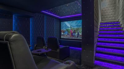 There's no need to go out to the cinema. Courtesy LuxuryProperty.com